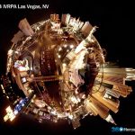 Tinyplanet shot of the Las Vegas strip