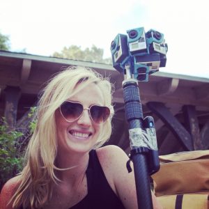 Christina Heller is bringing her documentary film experience to 360 video.