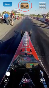 Dragster 360 video
