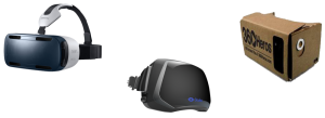Oculus Rift and Samsung Gear VR