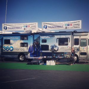 360 video trade show booth