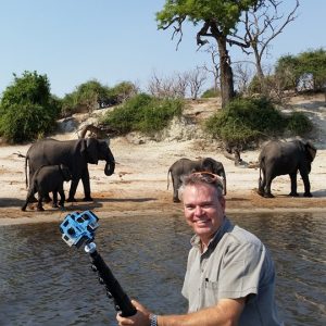 Chris du Plessis shoots safari VR with 360Heros.