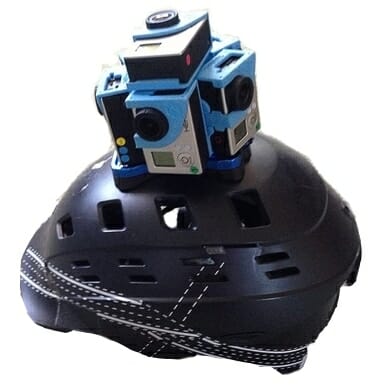 360RIZE Pro6L v2 360° Plug-n-Play Rig for GoPro HERO