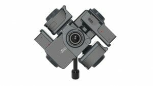360Rize Pro6 for YI 4K Front Mount Black Cameras