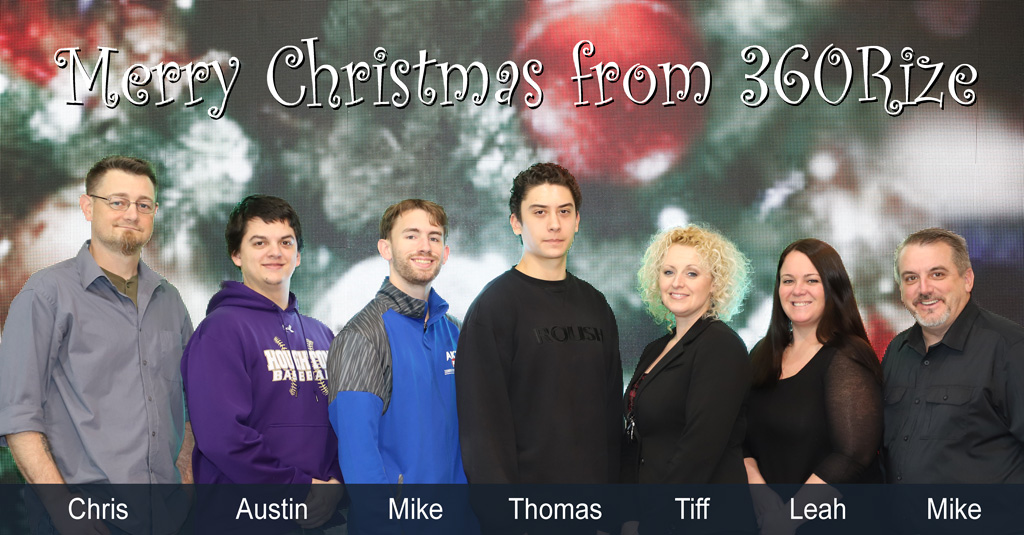 360Rize Christmas Team Photo