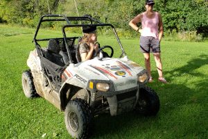 360Rize 360Penguin Renee and Laura Mudding with ATV and 360PenguinClear